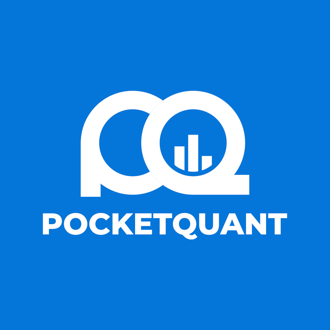 The PocketQuant dashboard showing market analysis